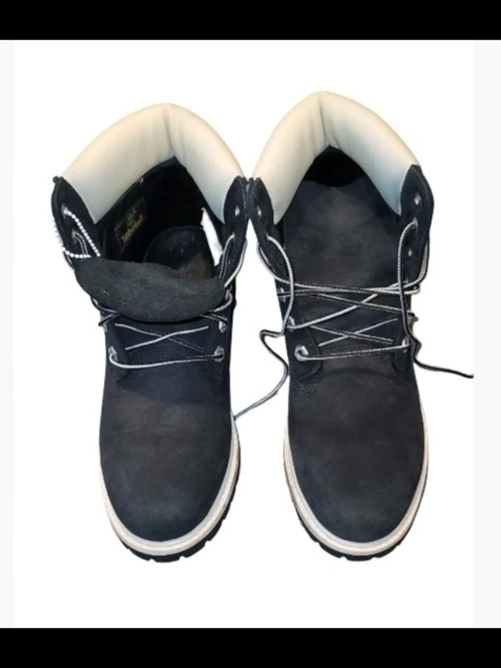 Timberland Boots Black Waterproof In Very Good Condition Size 8.5